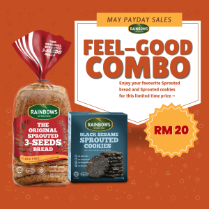 May Payday Promotion- 1 Bread + 1 Cookie RM20