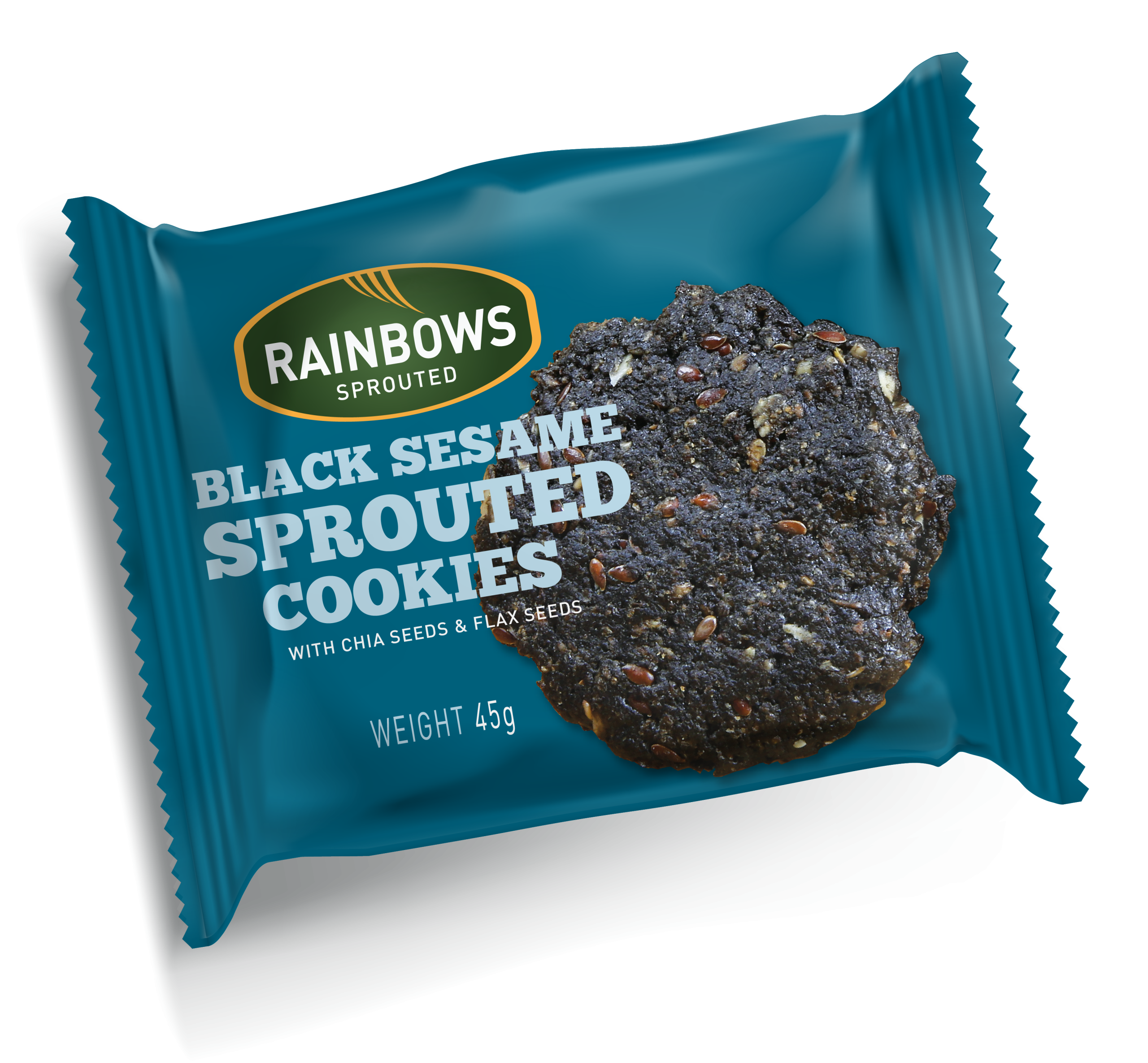 Black Sesame Sprouted Cookies (To-Go)